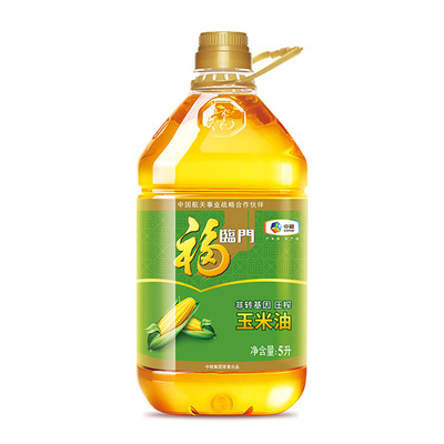 非转基因压榨玉米油5L桶