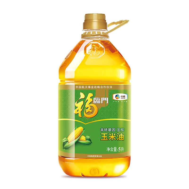 非轉基因壓榨玉米油5L桶